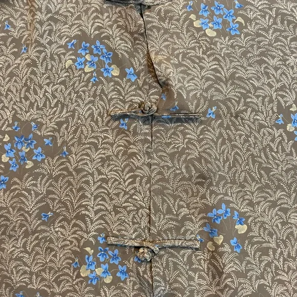 VTG KRIZIA SILK KIMONO TOP BLOUSE SIZE 42